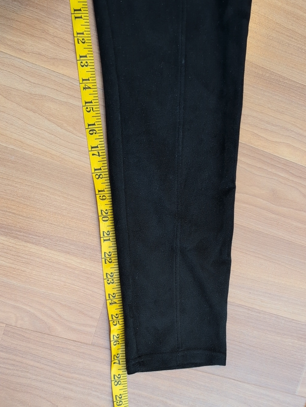 Simply Vera Vera Wang Black Ponte Leggings Size L - Picture 9 of 9